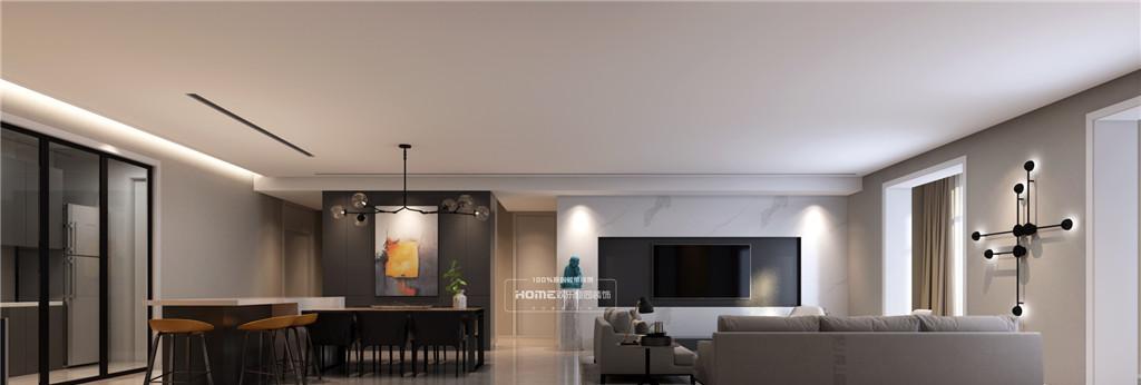 极简黑白灰的别墅设计，呈现高级感与舒适性-10