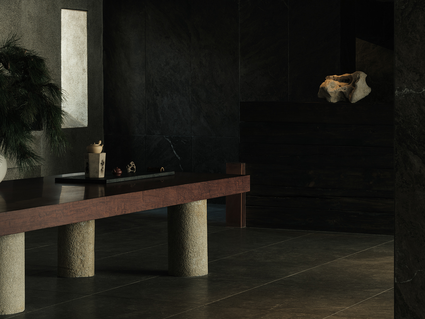 嵉云·茶室丨黄红卫设计-11