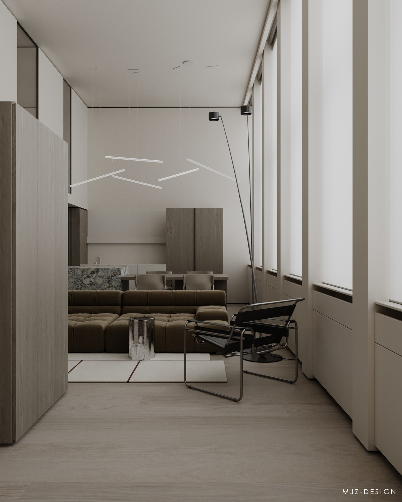 BAIRES 100 平方米 23丨俄罗斯莫斯科丨NUMÉRO A-13