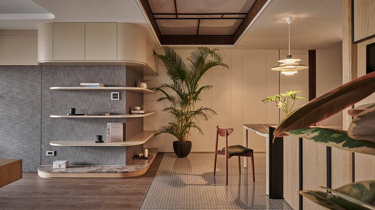 台湾现代典雅的双人寓所-11