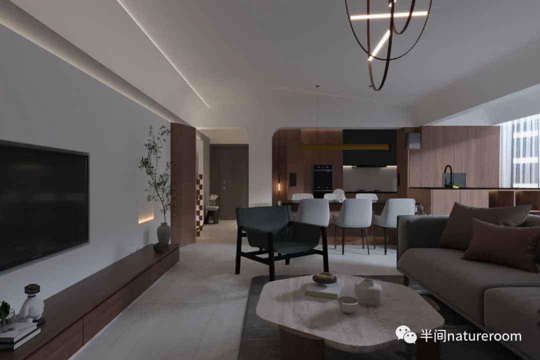 《大鱼海棠》之梦 · 贵阳华润悦府的梦幻家居设计丨中国贵阳丨上海半间设计贵阳分公司-23