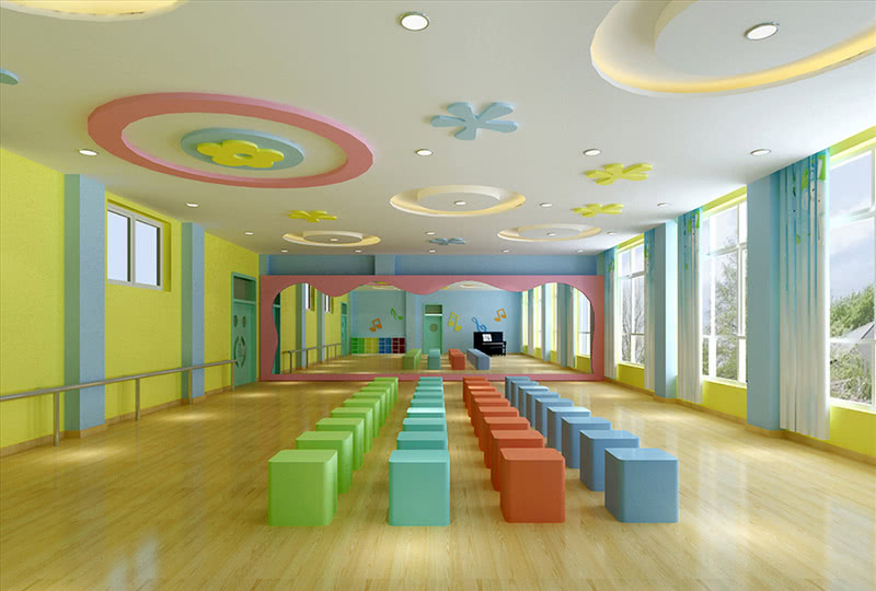 舞蹈教室 舞蹈房设计案例效果图-14