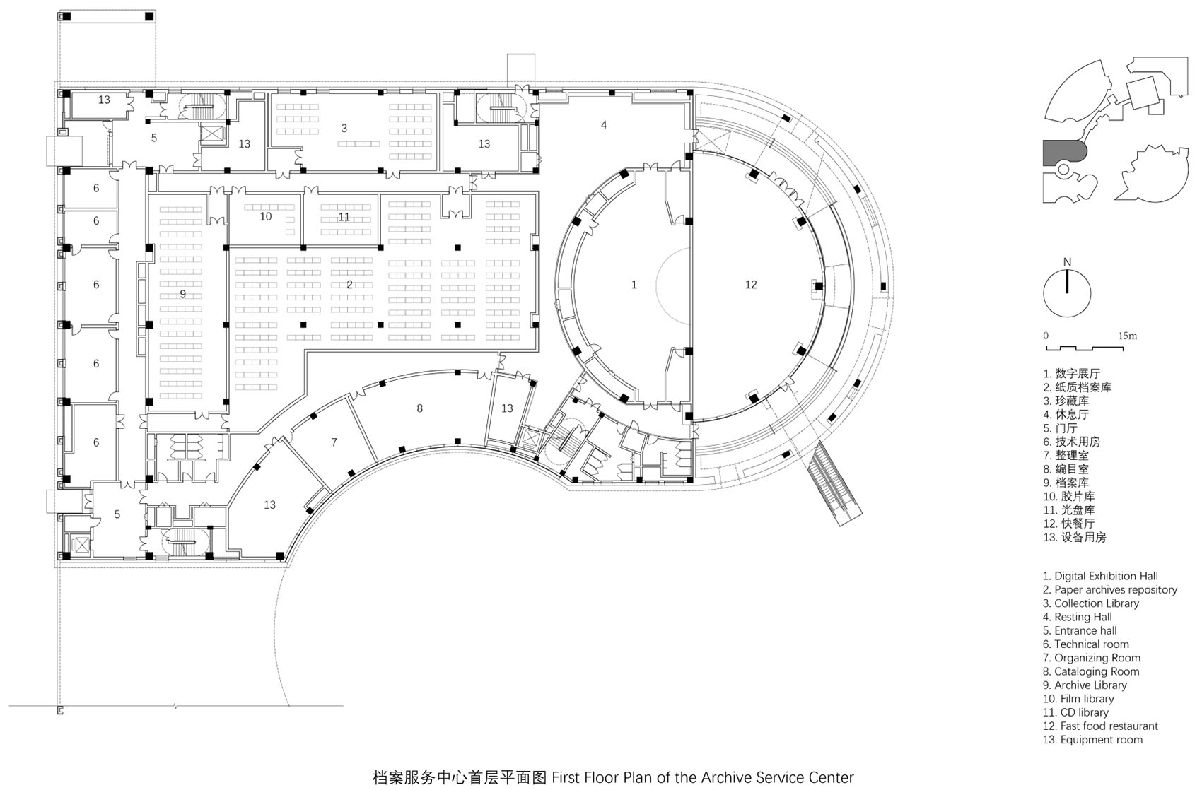 图书馆建筑 / 武汉东西湖文化中心丨中国武汉丨中国建筑设计研究院-78