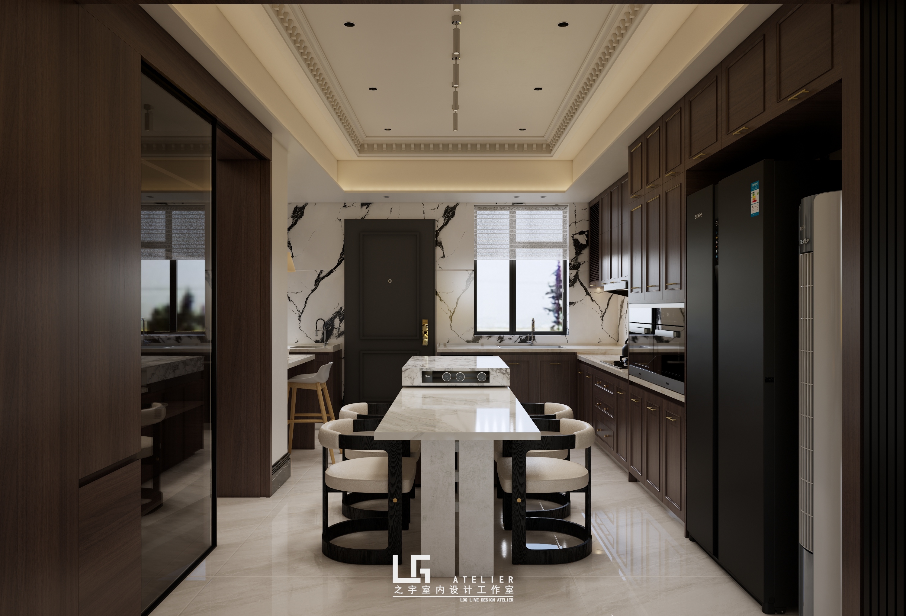 当东方遇上西方,自建房的“混血美学”丨中国杭州丨之宇设计-19