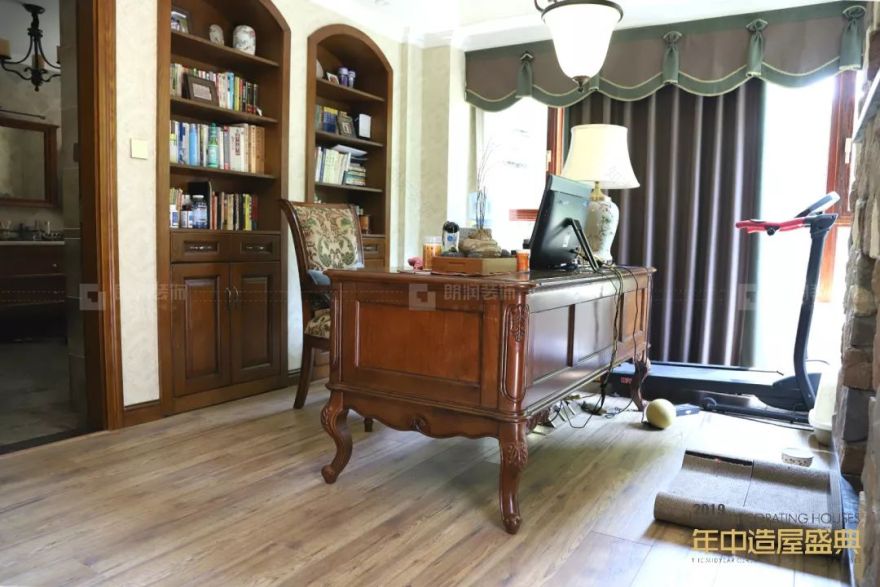 邛崃一号村庄境界 | 田园美式四口之家,生活与自然相融合-7