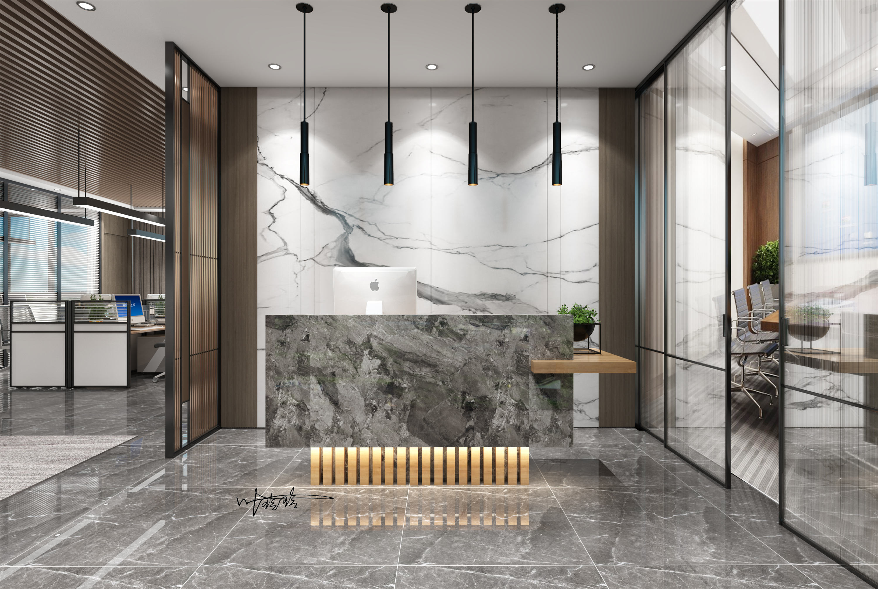 简约不简单的办公室设计-14