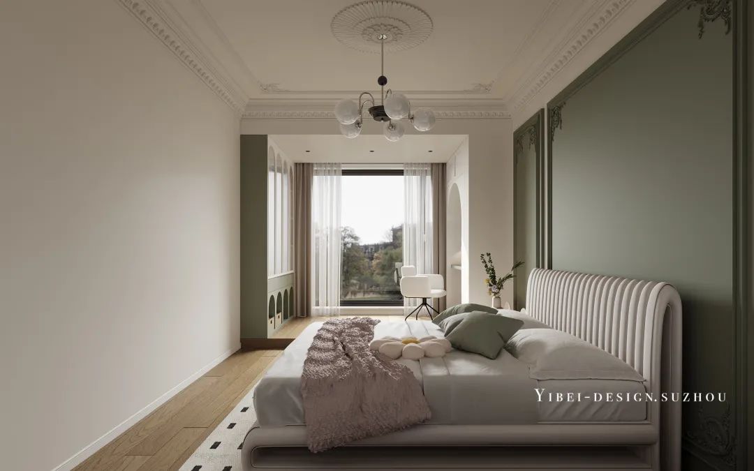 法式复古梦宅丨中国苏州丨一贝设计-34