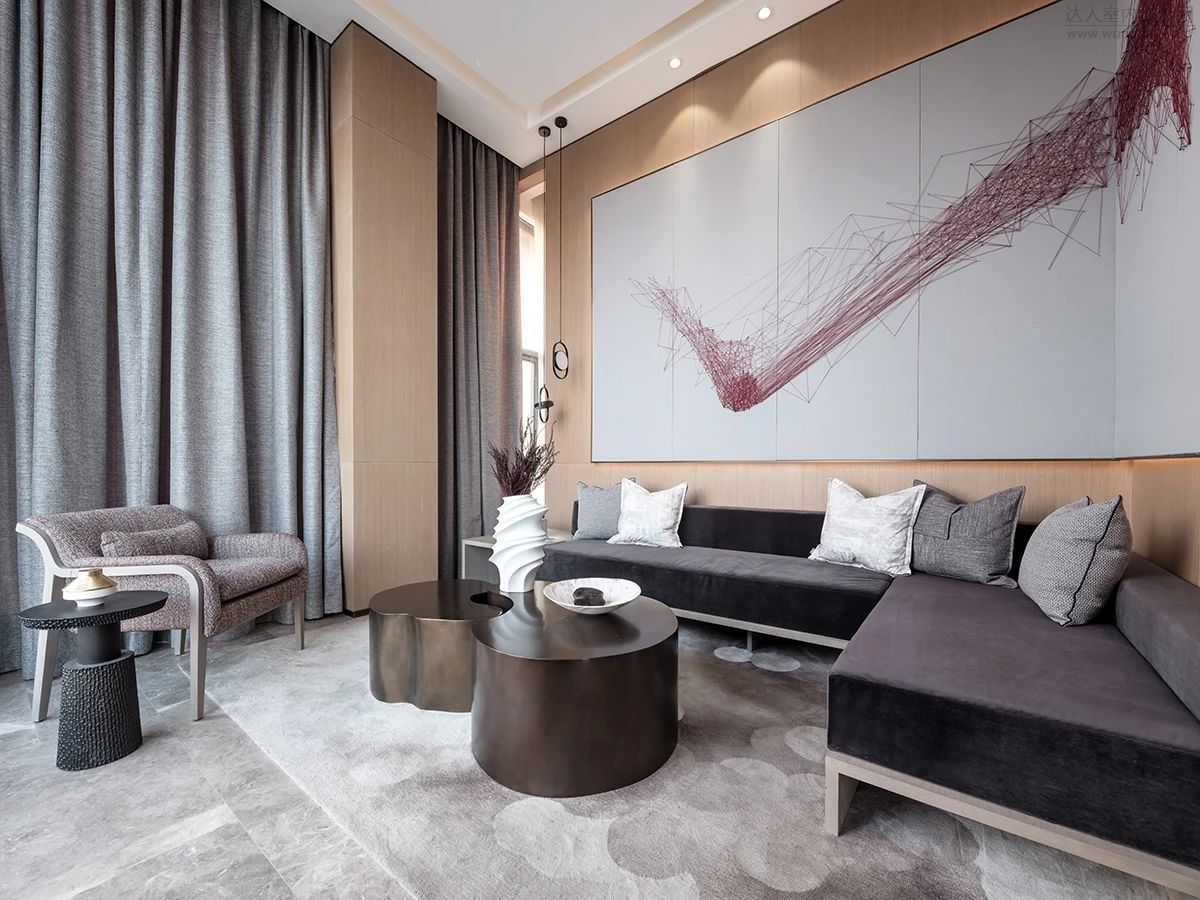 观致设计丨奥园湖州道场乡营销中心与样板间 室内设计 丨中国浙江-23