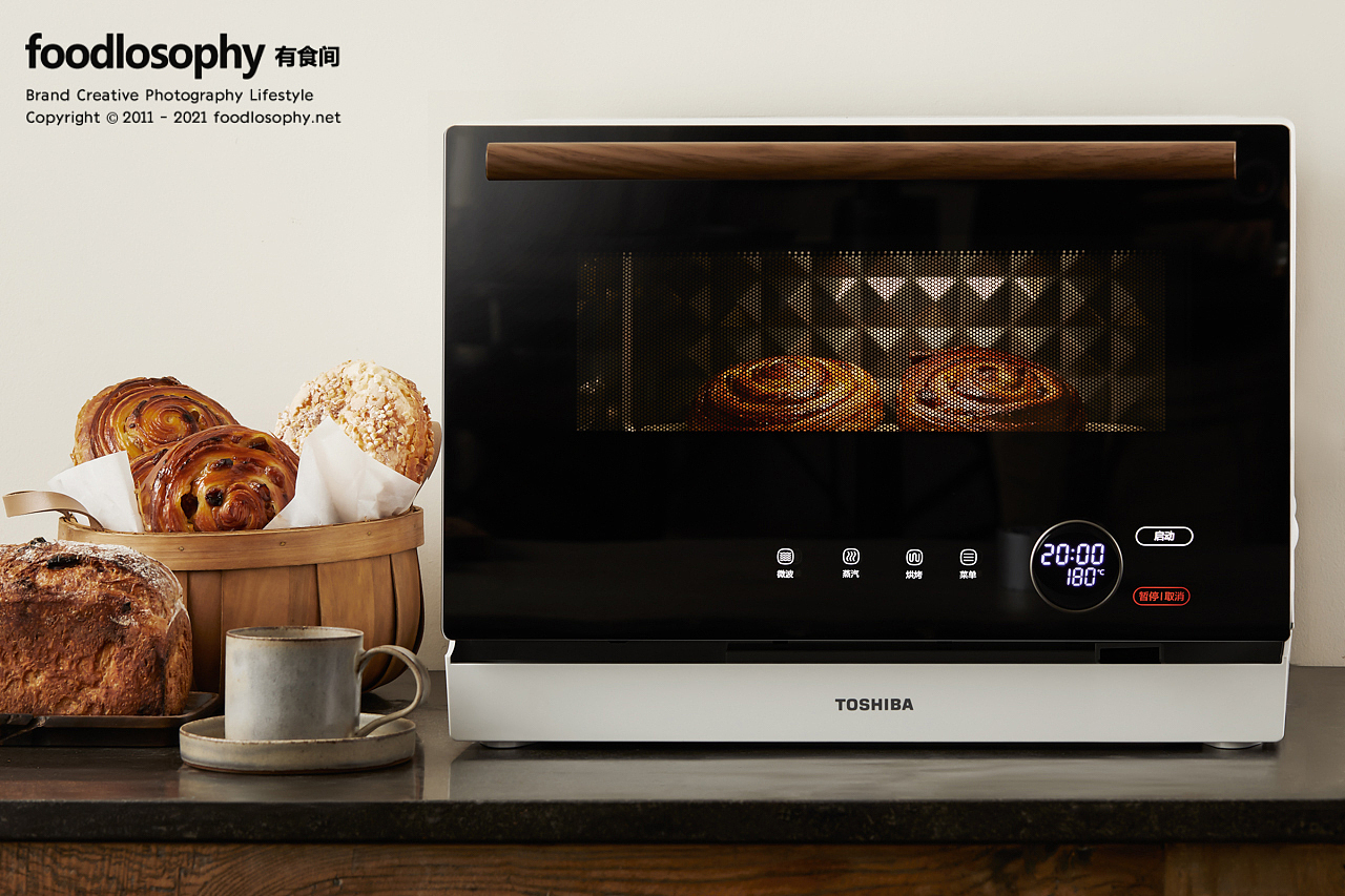 东芝 × 有食间｜微蒸烤一体机拍摄-10