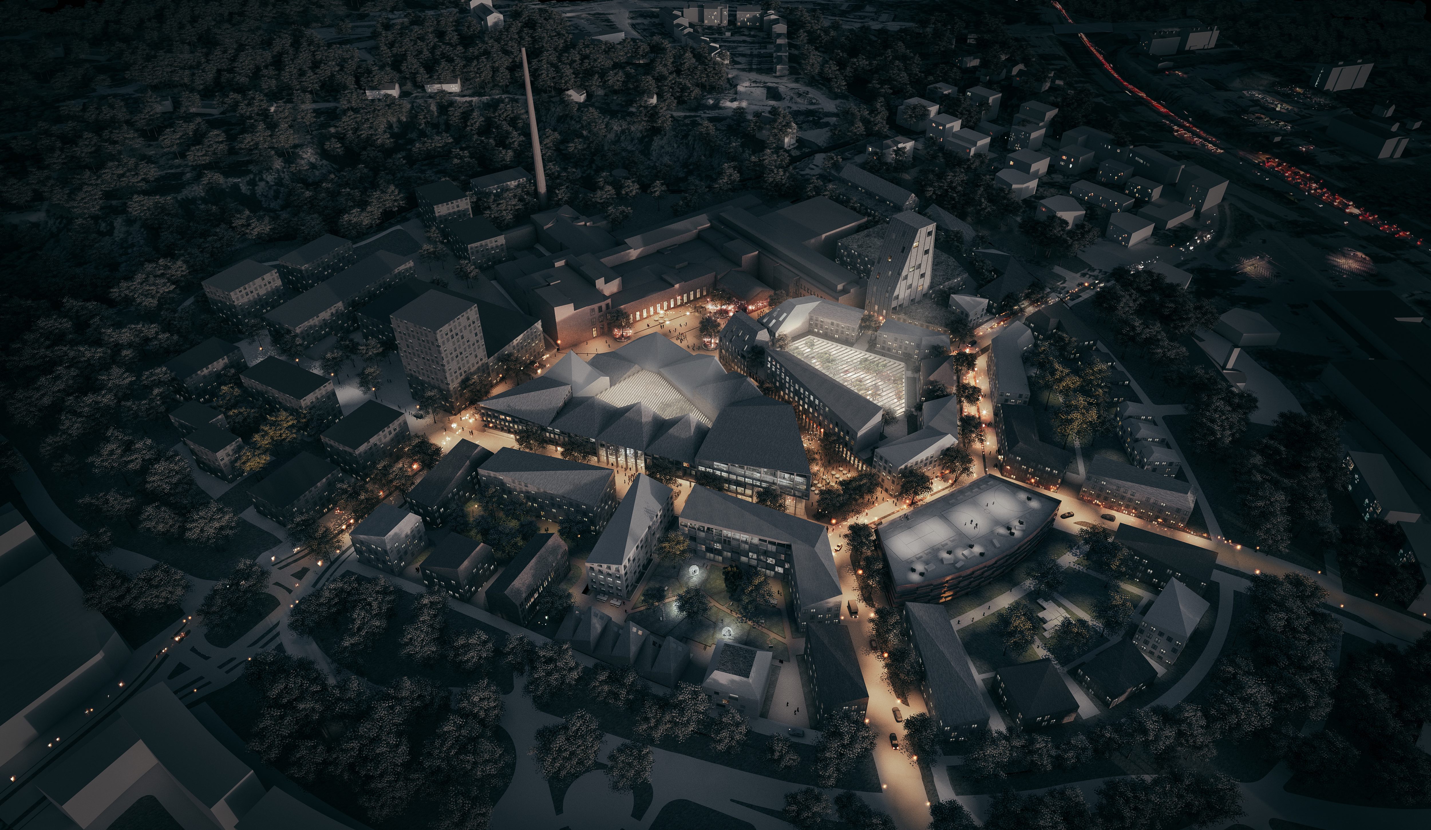 芬兰 Jyväskylä市康纳斯区花园之城规划-18