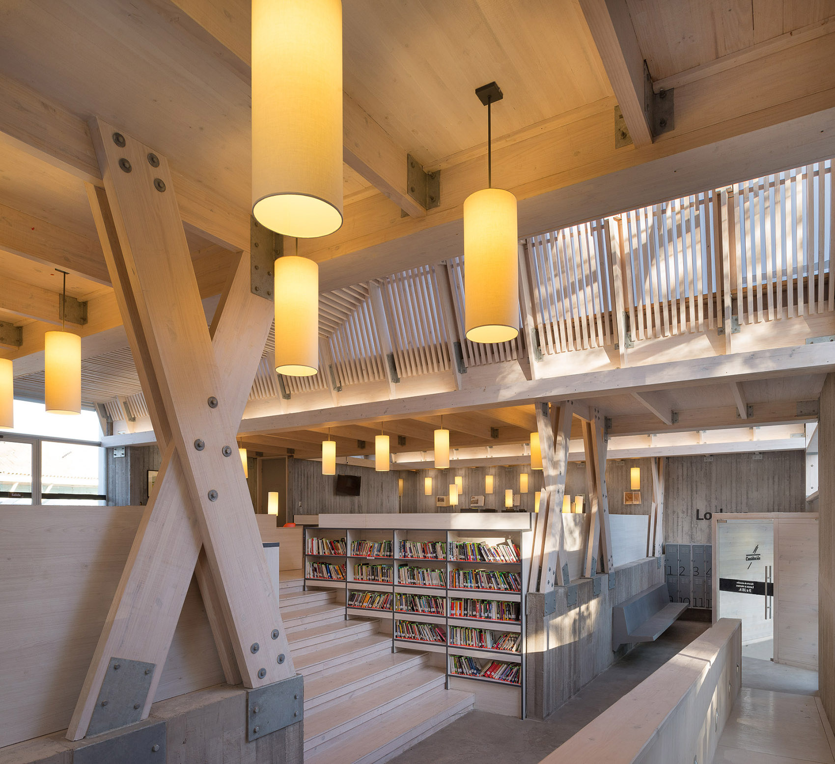 木结构图书馆,智利 / Sebastian Irarrázaval Arquitecto-37