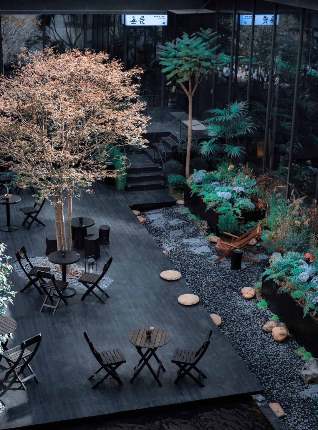 自在生成设计｜庭院，喷泉，须弥山，无畏咖啡 - 道场或剧场-45