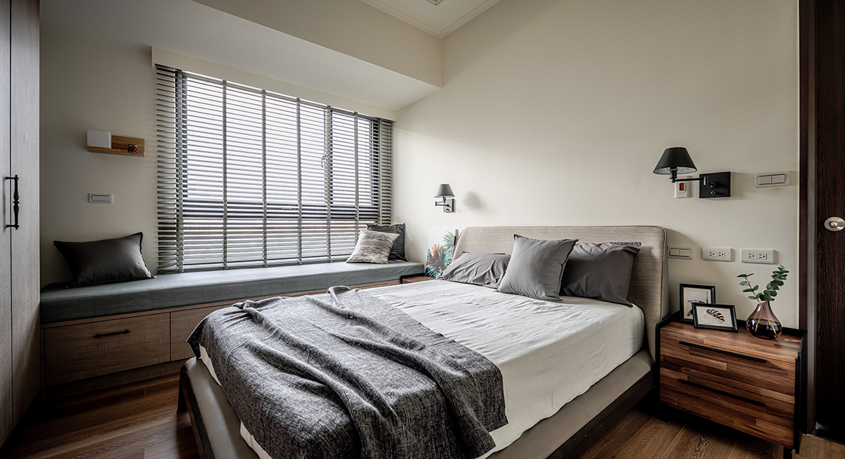 家装设计案例鉴赏——清新感薄荷绿轻美式小宅 -12