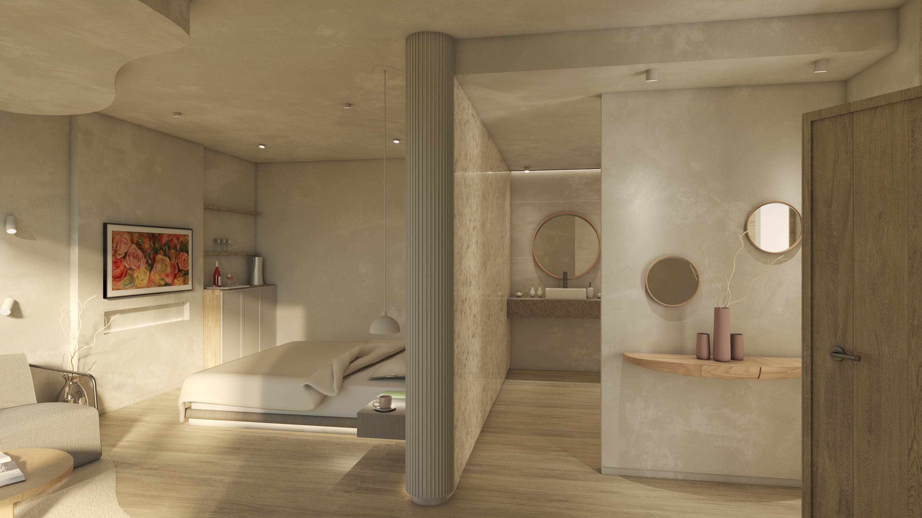 Lumbralia Suite · 仿生酒店套房设计-7