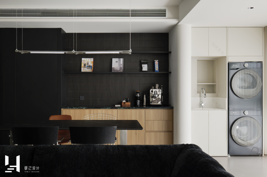 安徽芜湖国宾台142㎡ 《黑色圆舞曲》丨中国芜湖丨研己设计-13