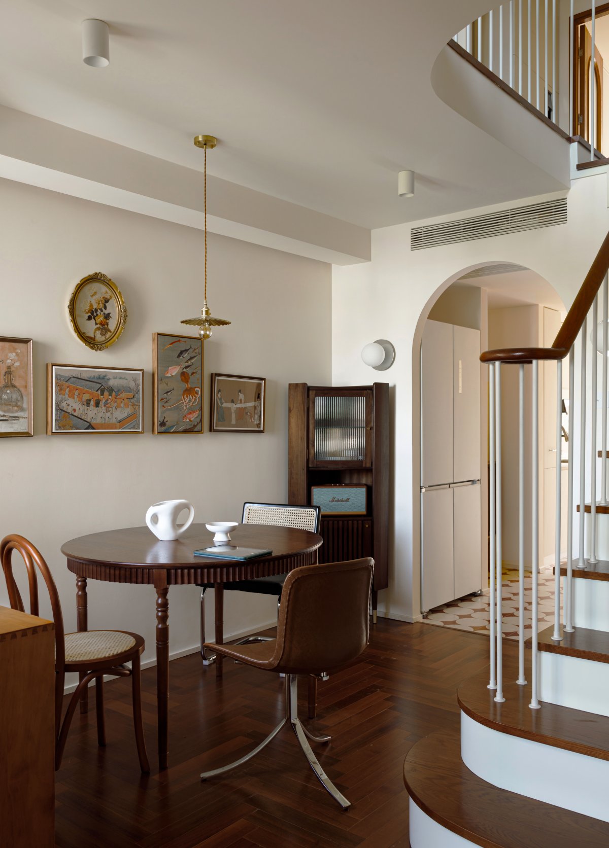 北京西城社区住宅轻复古风格婚房设计丨中国北京丨文君空间设计-27