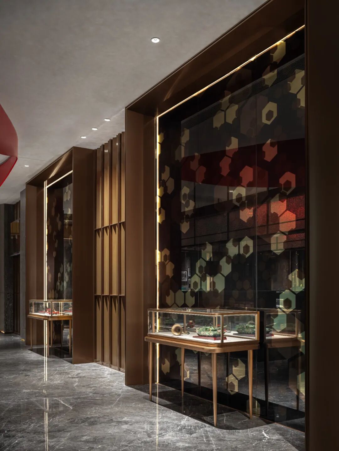 JDKJDesign｜北京·軍中綠花酒店：科技象徵美學與軍旅情懷的交融-31