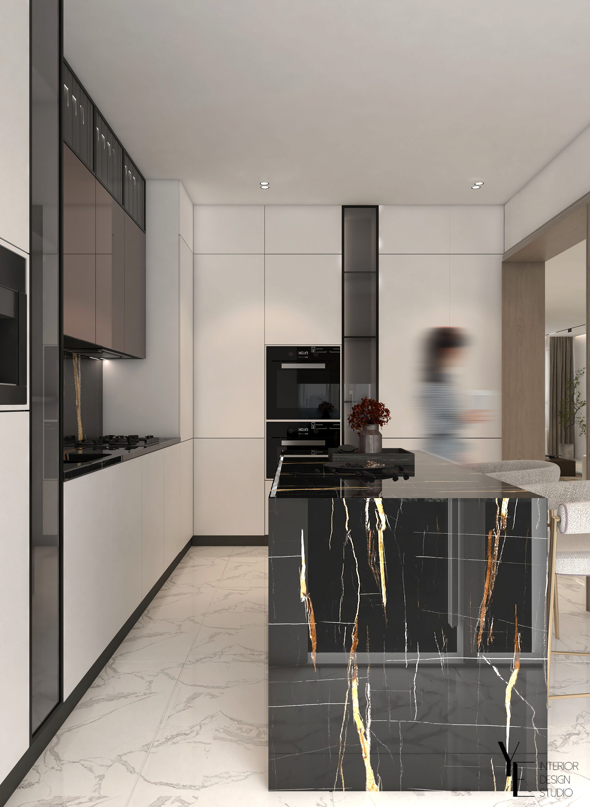 AZIZA APARTMENT 室内设计项目丨突尼斯丨YE INTERIOR-24