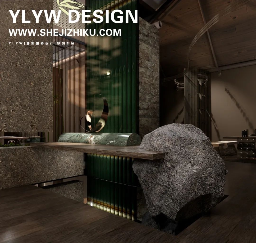 竹之境·会所室内设计丨YLYW DESIGN-10
