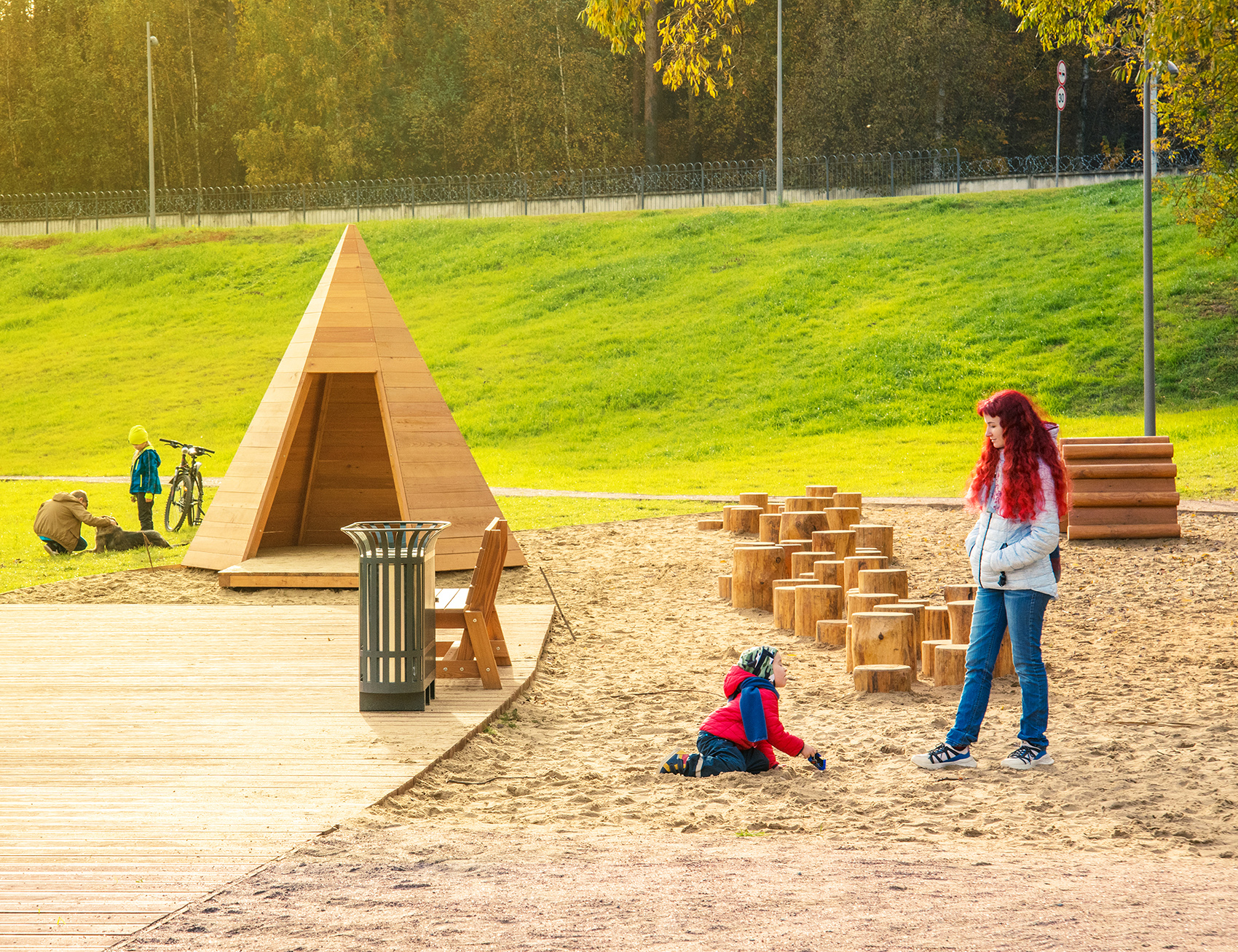 卡班湖景观设计丨俄罗斯莫斯科丨Mirror Group-15