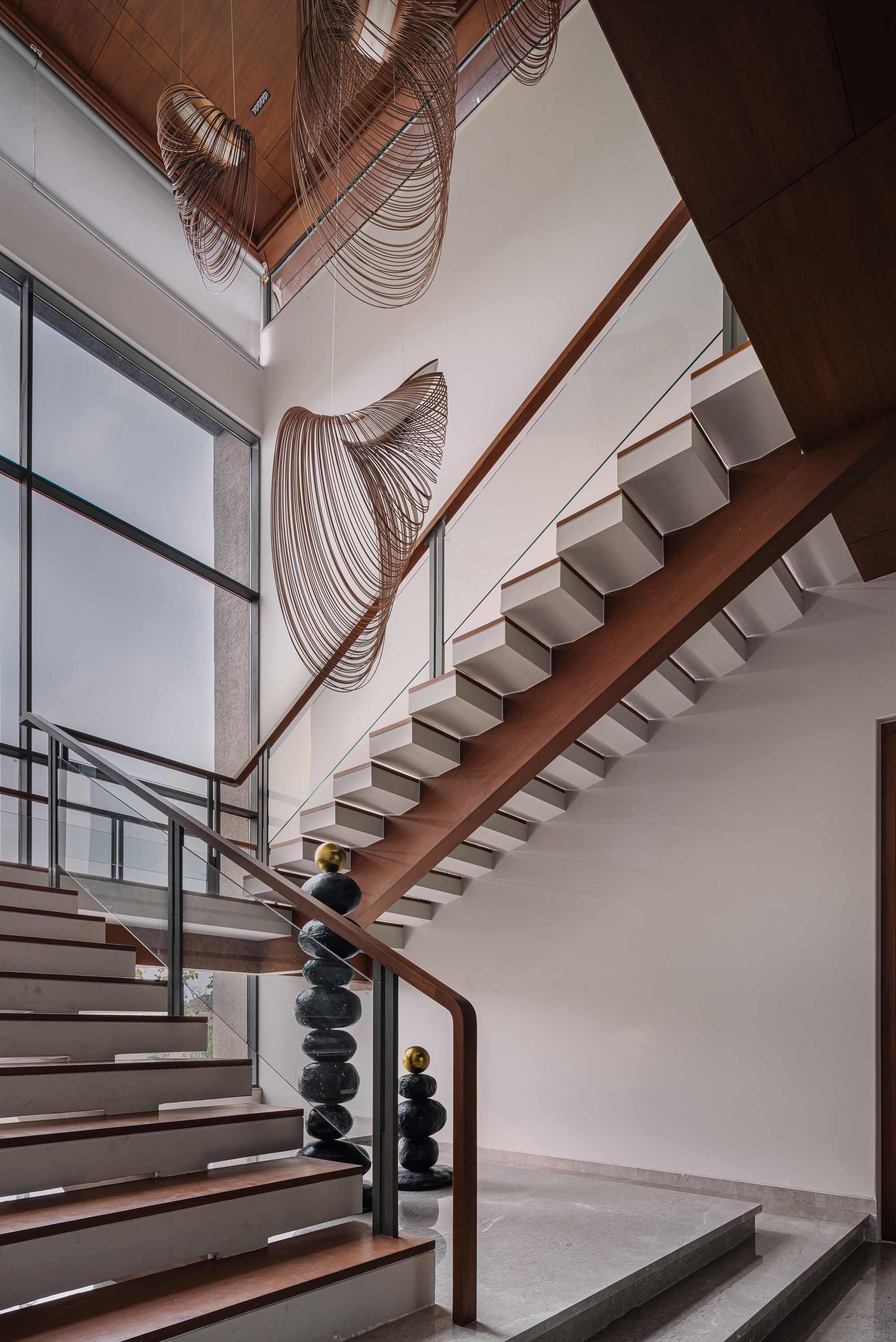 HPA 设计的 Ahmedabad 住宅丨印度丨Hiren Patel Architects-15