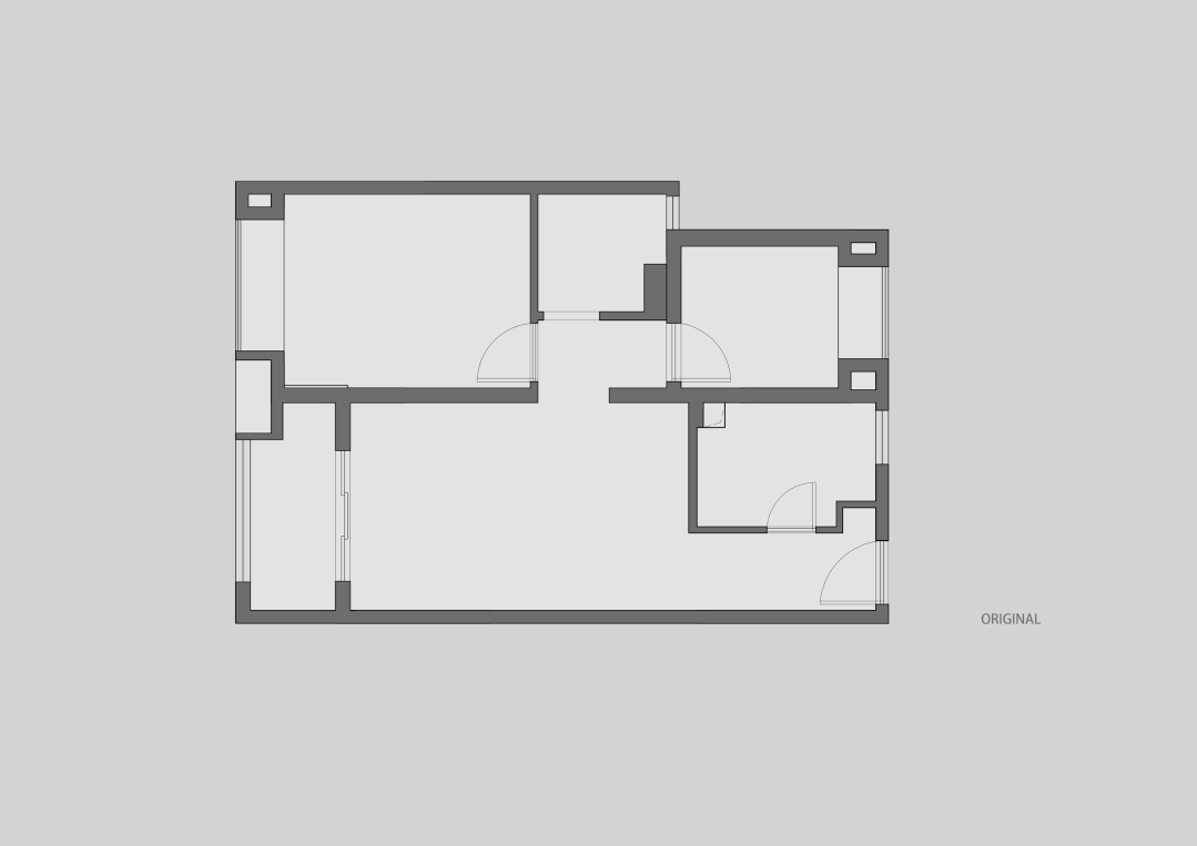 两室一厅的艺术突围丨中国上海丨朴居设计研究室-22
