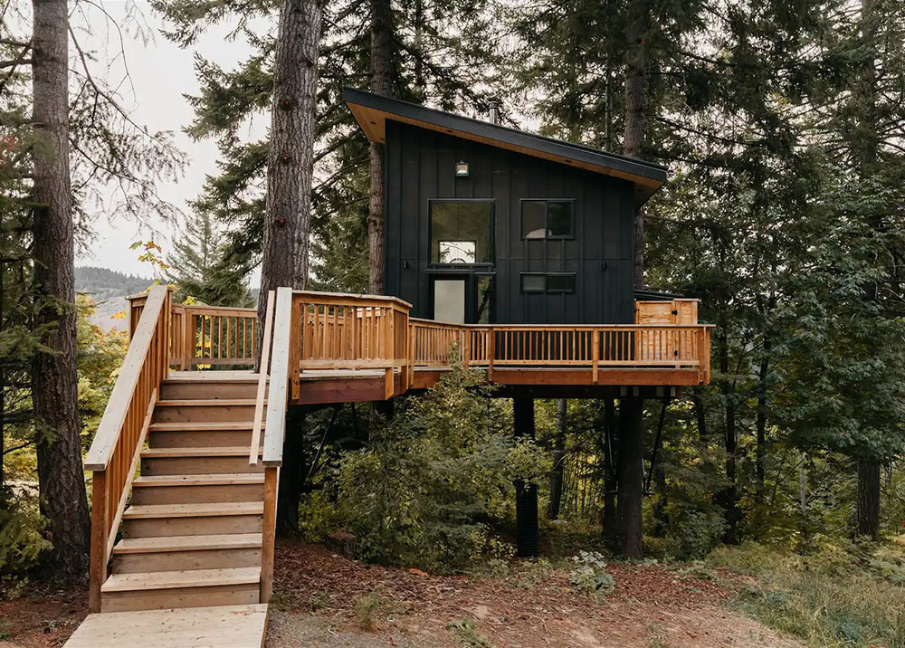 华盛顿州悬浮树屋-18