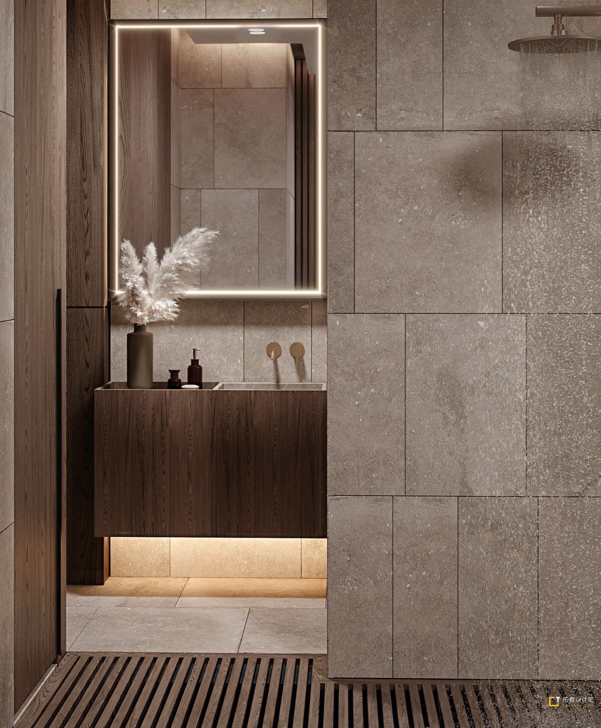 木质简约 现代户型设计！-5