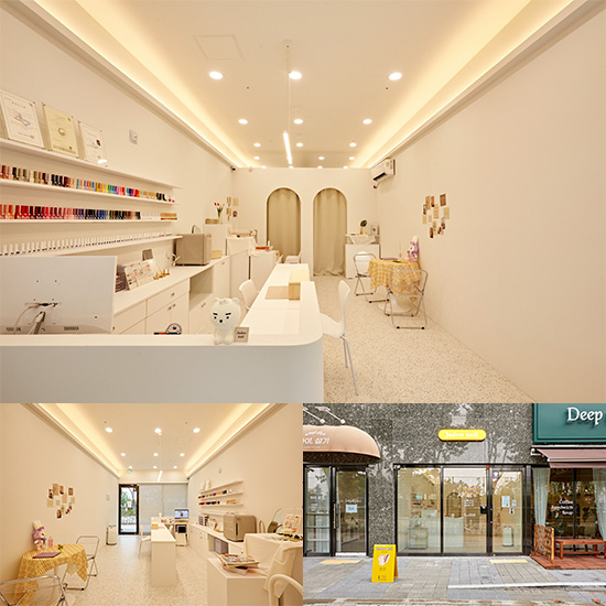 12 平米现代风格四叶草小店设计-1