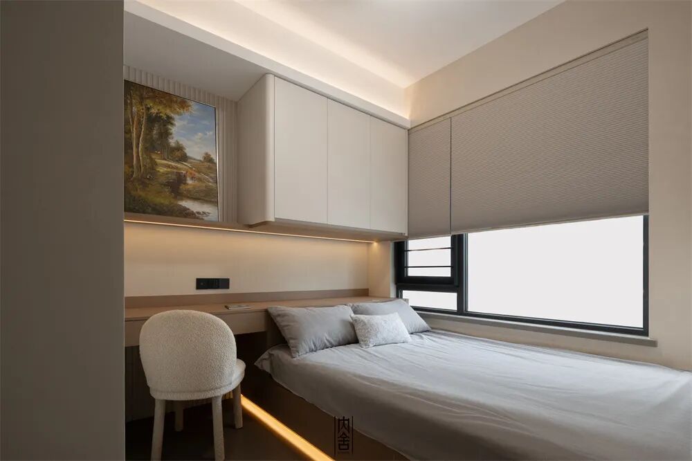 内舍软装丨228㎡现代意式风，不刻意奢华，以质感雅致实现高级感自由！-49