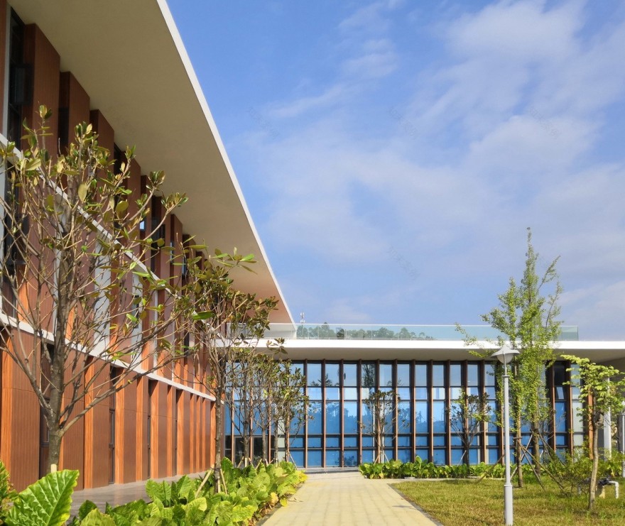 广西中盛建筑设计有限公司(非亚建筑工作室)丨广西贺州市 平桂档案馆 建筑设计 丨中国广西-21