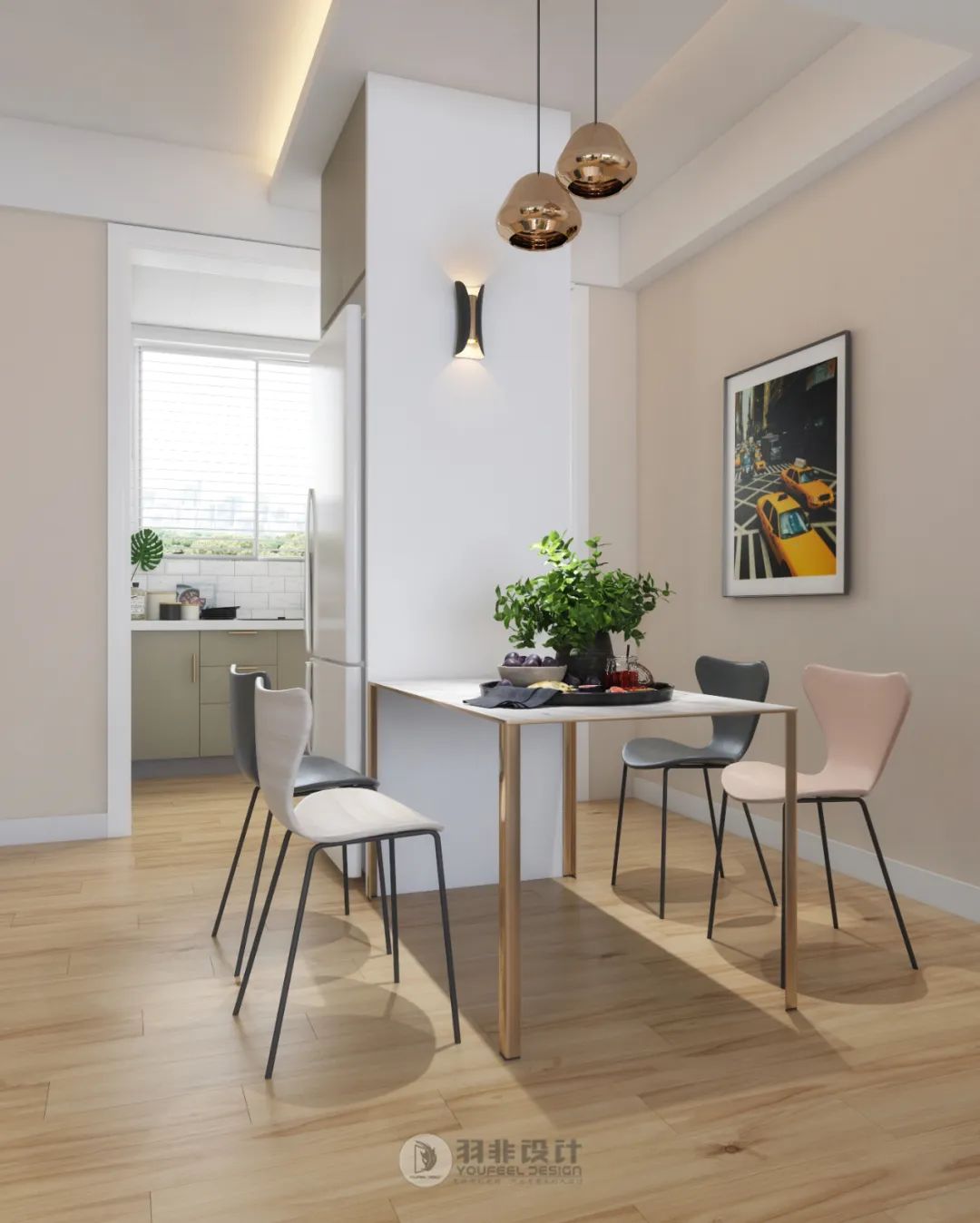 柳州君悦壹号现代风格家居设计-35