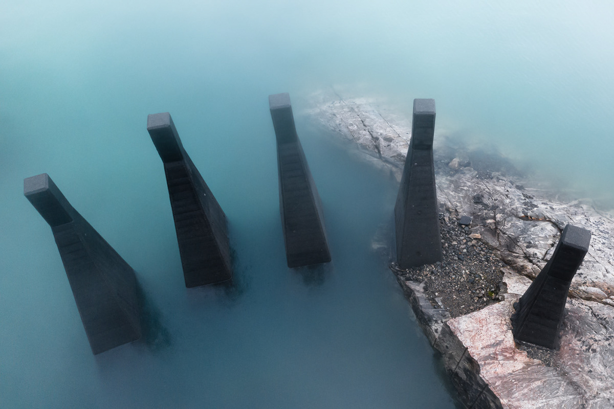 挪威 Styggevatnet 混凝土纪念碑-4