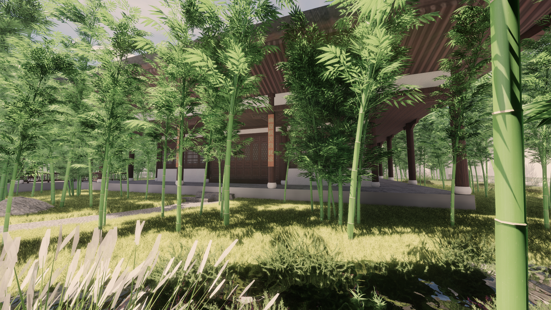 林黛玉潇湘馆场景复原-4