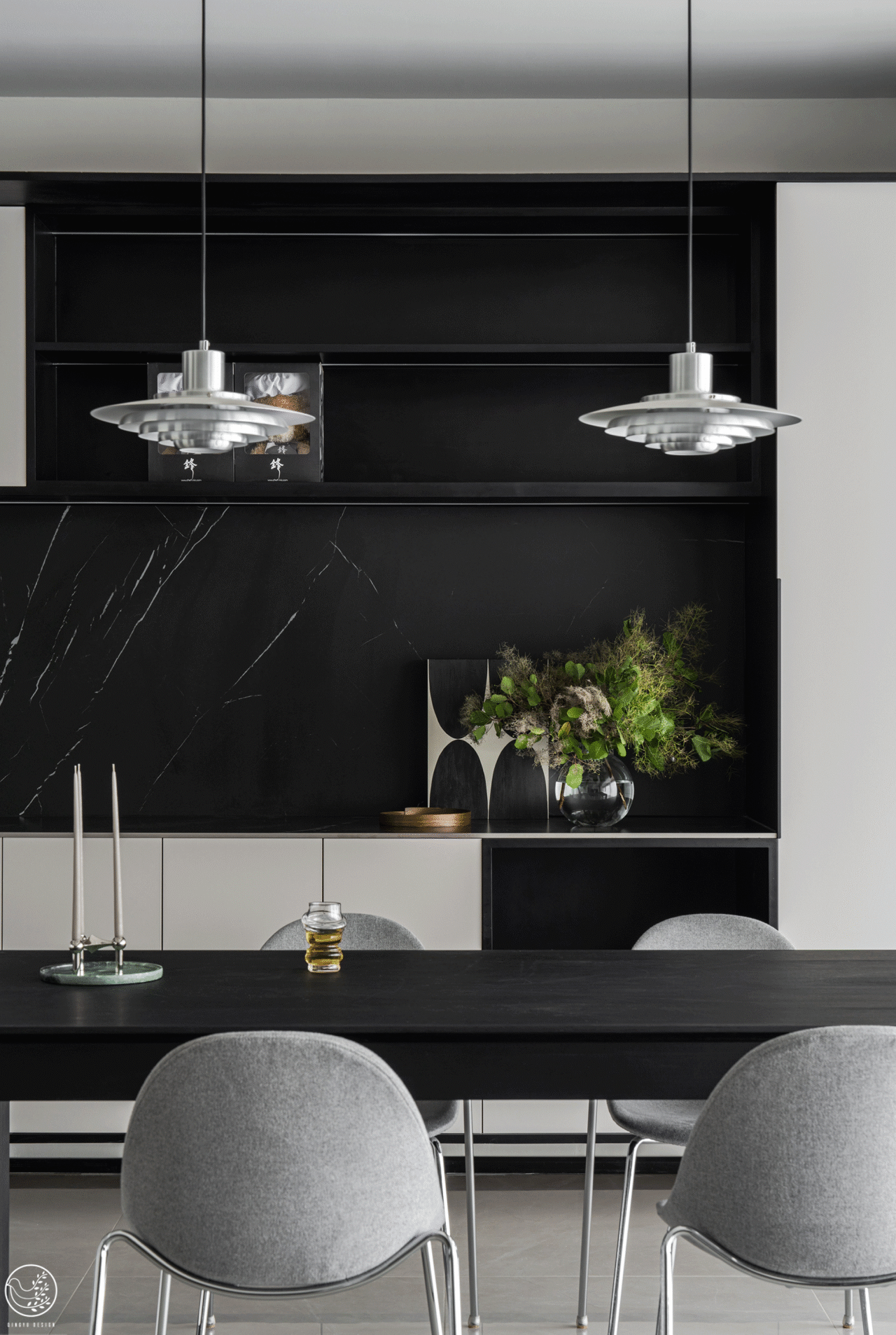 复古风格精装房软装改造丨中国成都丨设计师王司囡-23