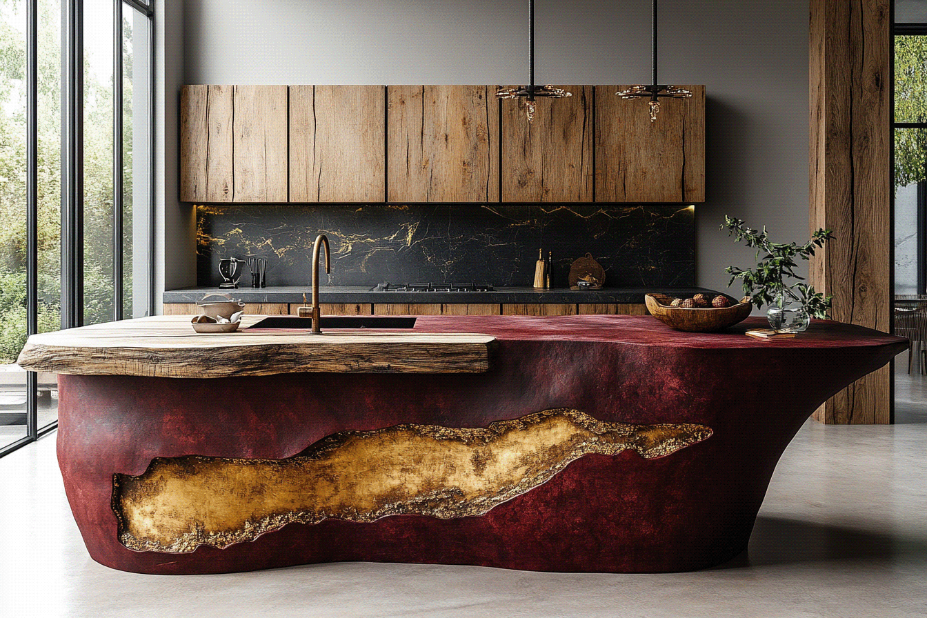 Extraordinary Bespoke Kitchen Islands by AICI-73