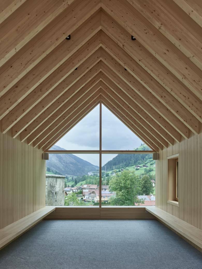 Kurt Hörbst Architekturfotografie丨Aufbahrungshalle Mörtschach丨奥地利-14