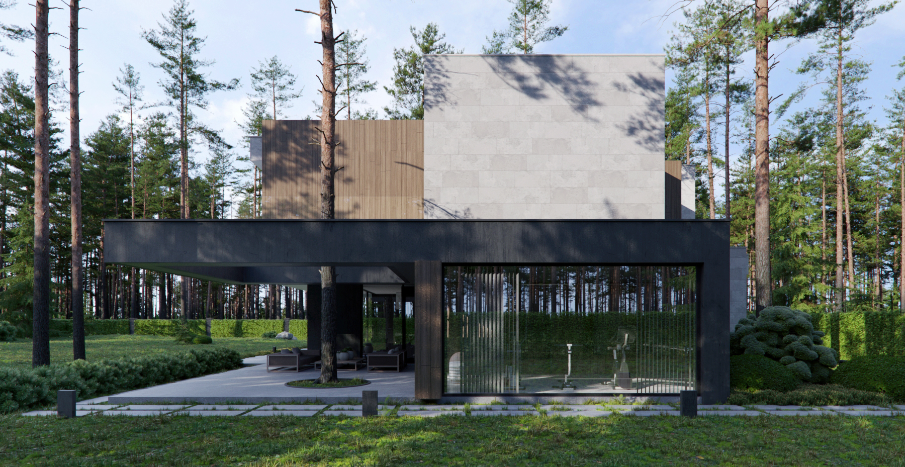 Country house in the Nikolina gora village Alexandra Fedorova-4