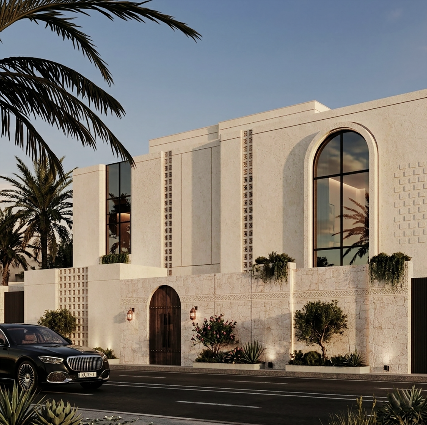 纳吉迪风格灵感的当代别墅丨沙特阿拉伯吉达丨Lama Salheen-6