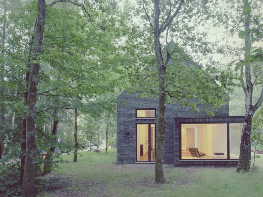 绿植落地窗房屋丨瑞典丨Jakobsson Pusterla arkitekter-24