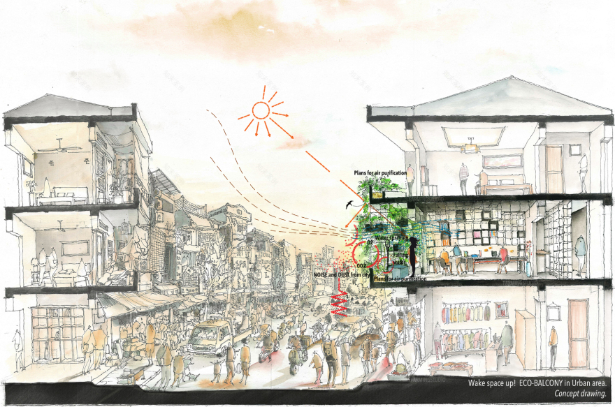 越南城市生态阳台设计-45