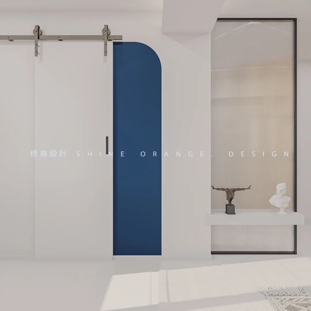 《橙熹设计》现代简约温馨小窝,明亮黄色打造舒适生活空间-23