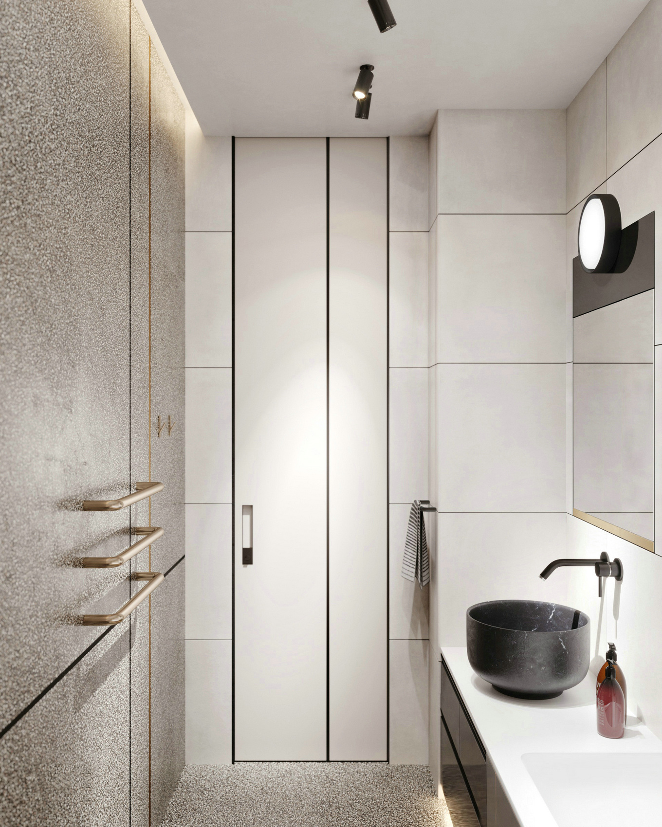 52㎡橙色温馨一居室，质感生活的设计亮点-15