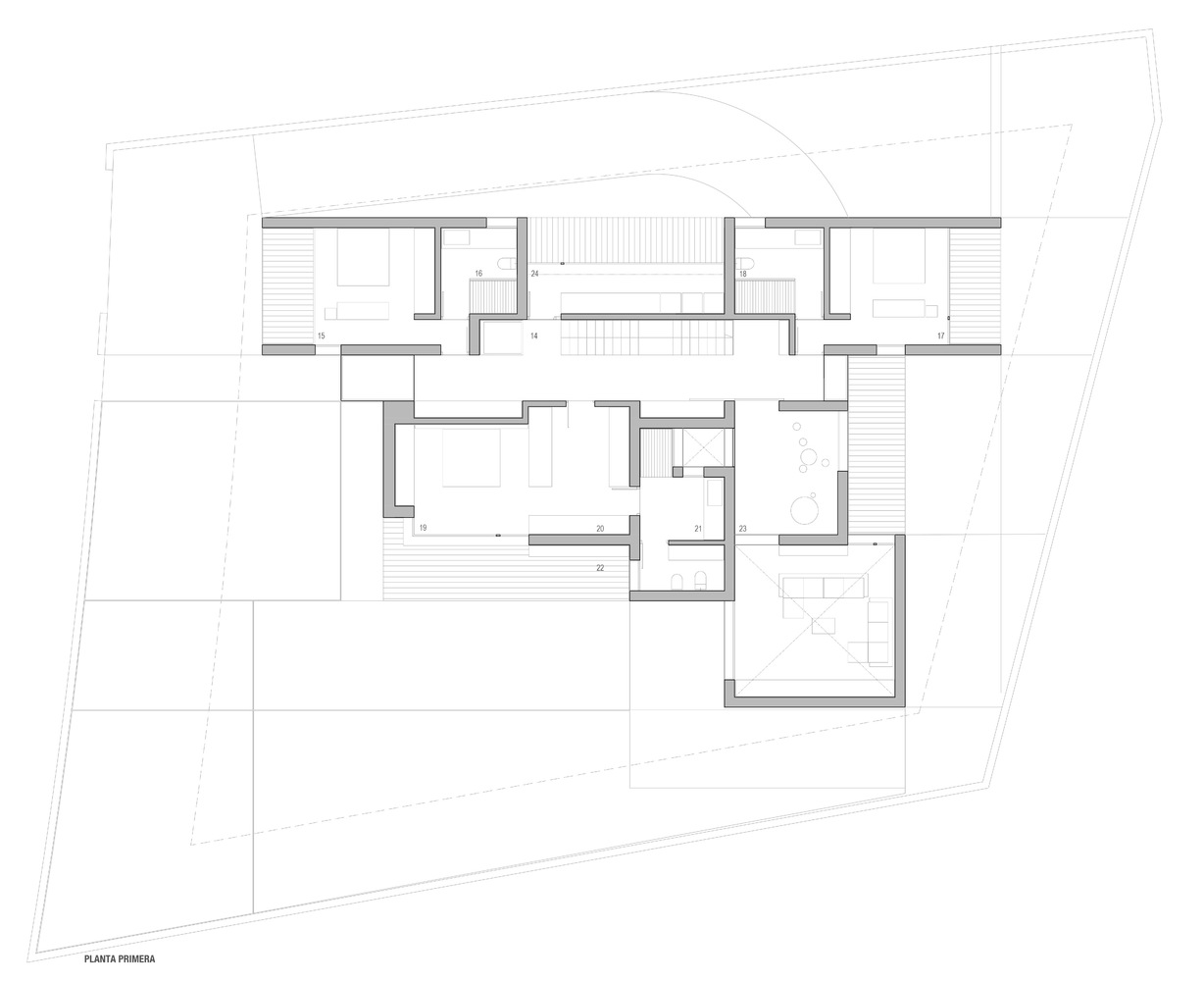 极简雕塑家居 | ZüV 别墅的豪华材料与设计-97