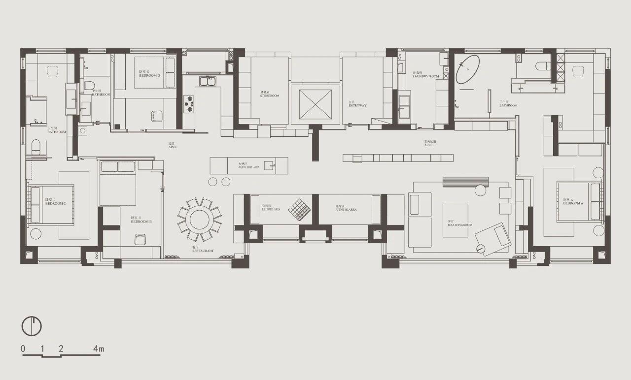 凌杰内建筑 · 台州280m²大平层丨中国台州-68