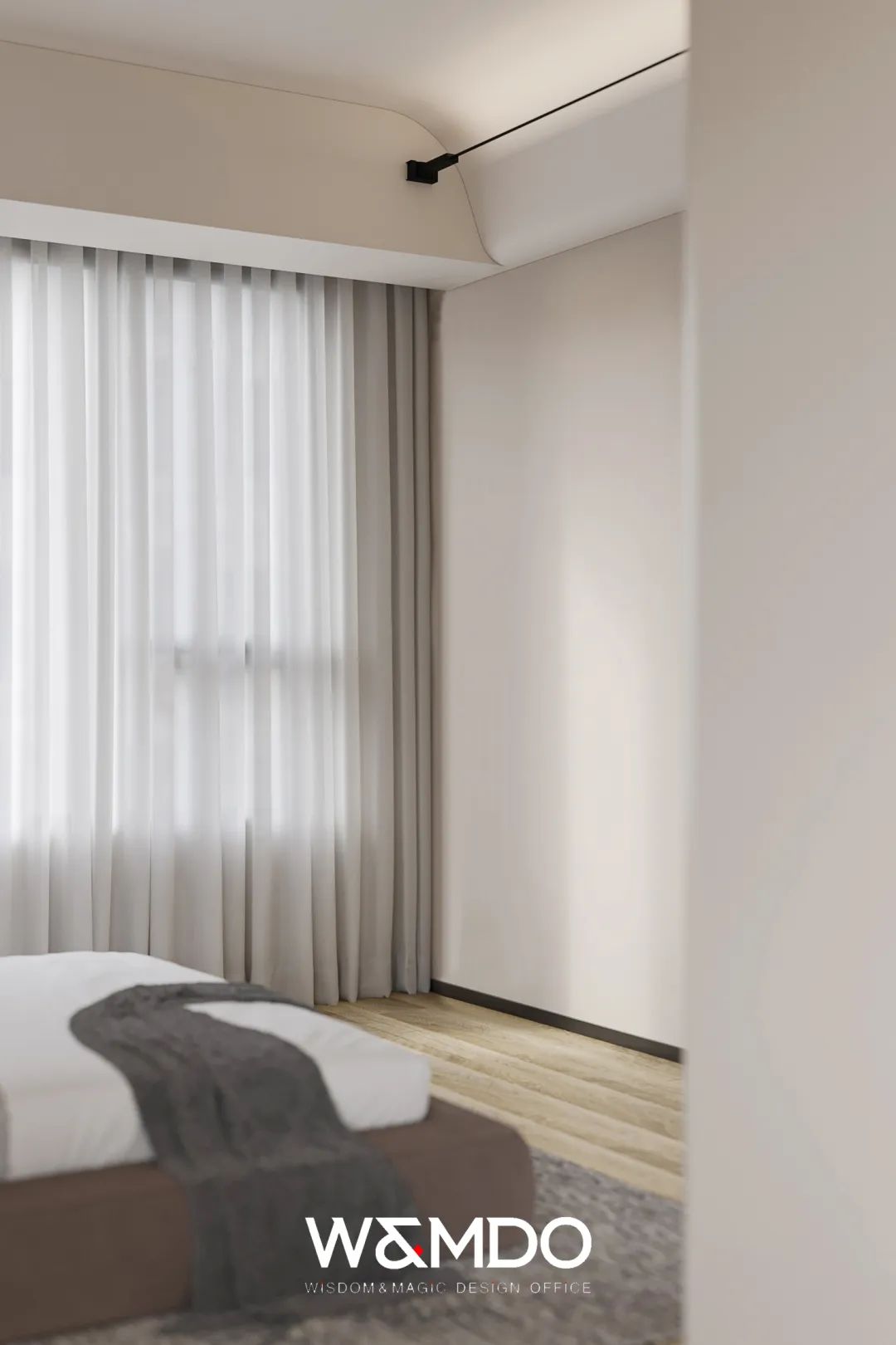 乐山大渡河府现代明亮家居空间设计丨中国乐山丨完美设计事务所-34