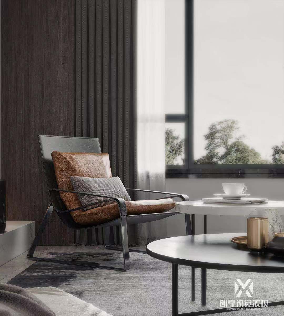 灰色调现代轻奢                     -7