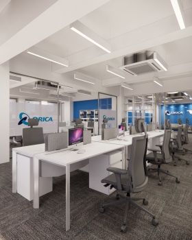 ORICA OFFICE INTERIOR开放办公区