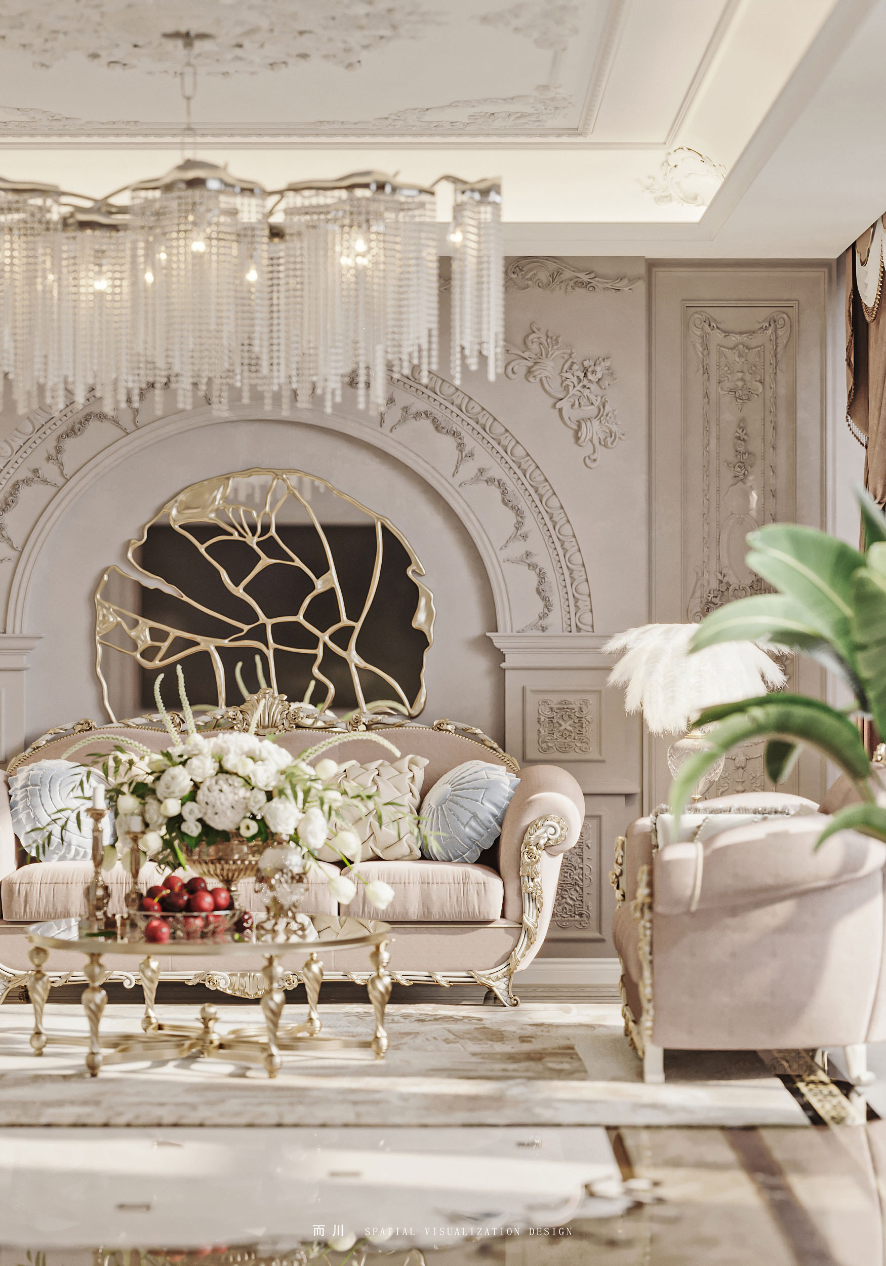 奶油法式丨魔方空间设计-20