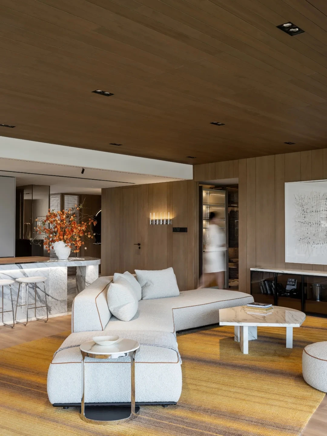 私宅作品·艺光线影丨中国山西丨EWEN.意文设计-69